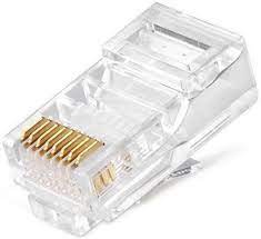 Cat 5e| Cat 6 A RJ 45 Plastic Connectors - Image 2