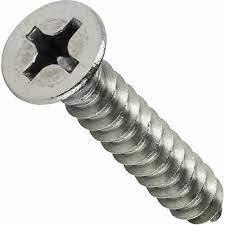 Screw Flat Head Phillips M4x30mm Self Tapping Steel Black (10pcs) - Image 4