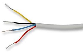 4 Core Burglar Alarm Cable White - Image 4