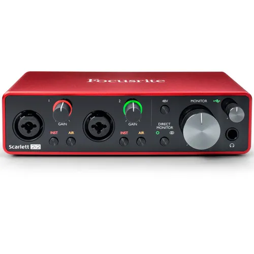 Focusrite Scarlett 2i2 2×2 USB Audio Interface - Image 3