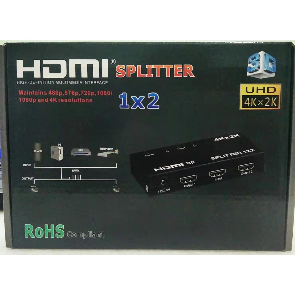 1x2 Hdmi Splitter