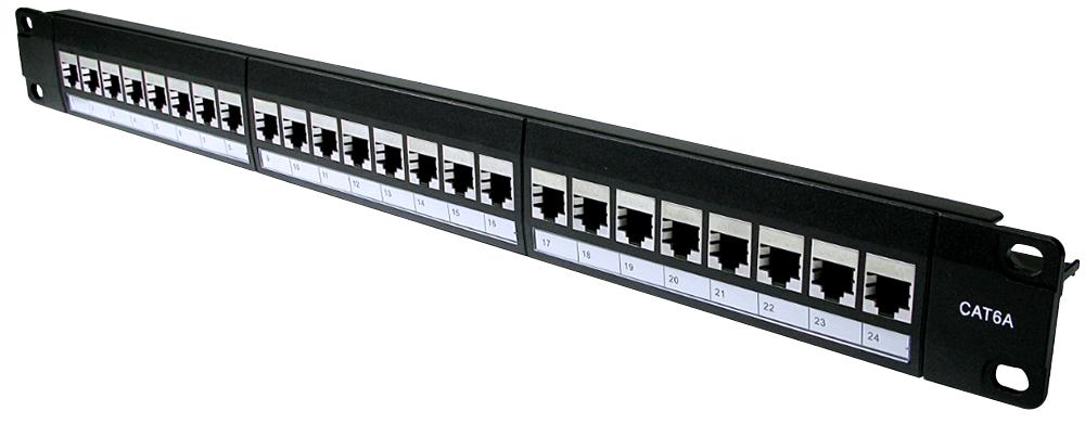 24 Ports Cat6A Patch Panel - Image 2