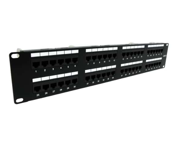 24 Ports Cat6A Patch Panel - Image 4