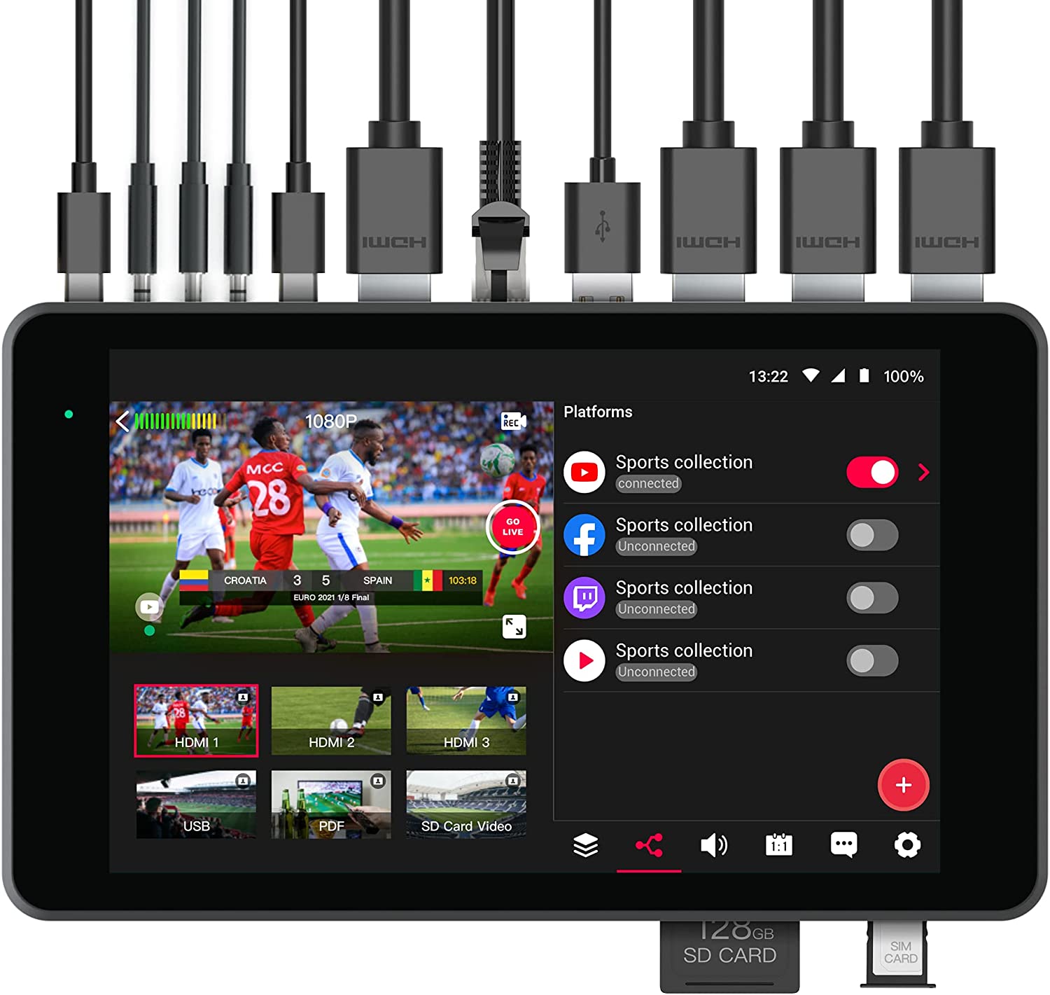 YOLOLIV YoloBox Pro, All-in-one Portable Multi-Cam Live YOLOLIV YoloBox Pro, All-in-one Portable Multi-Cam Live