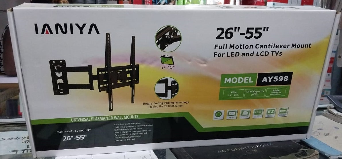 Fixed/Tilting/Swivel LED/ LCD Wall Mount Brackets - Image 3