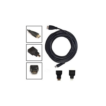 1.5m HDMI To Mini HDMI Adapter Cable - Image 4