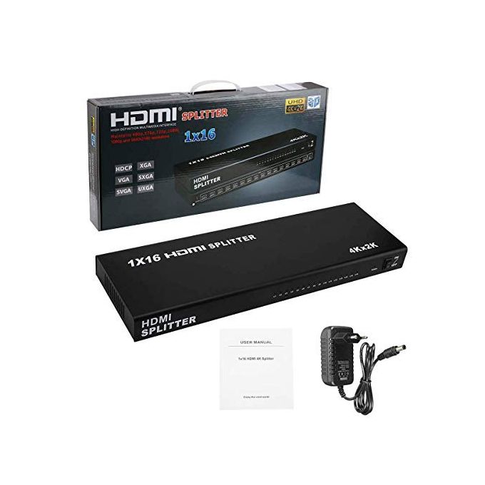 16-Way Ultra HD 4K HDMI Splitter