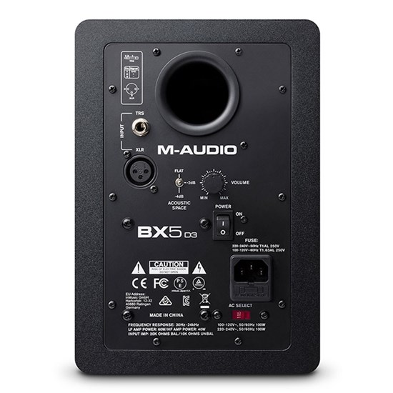 M-Audio BX5 D3-2-Way Studio Monitors - Image 3