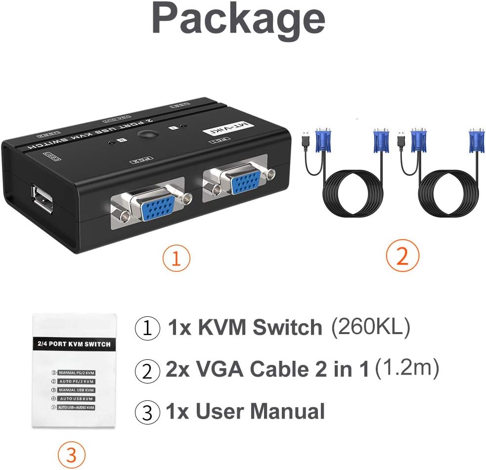 2 VGA KVM Switch - Image 3