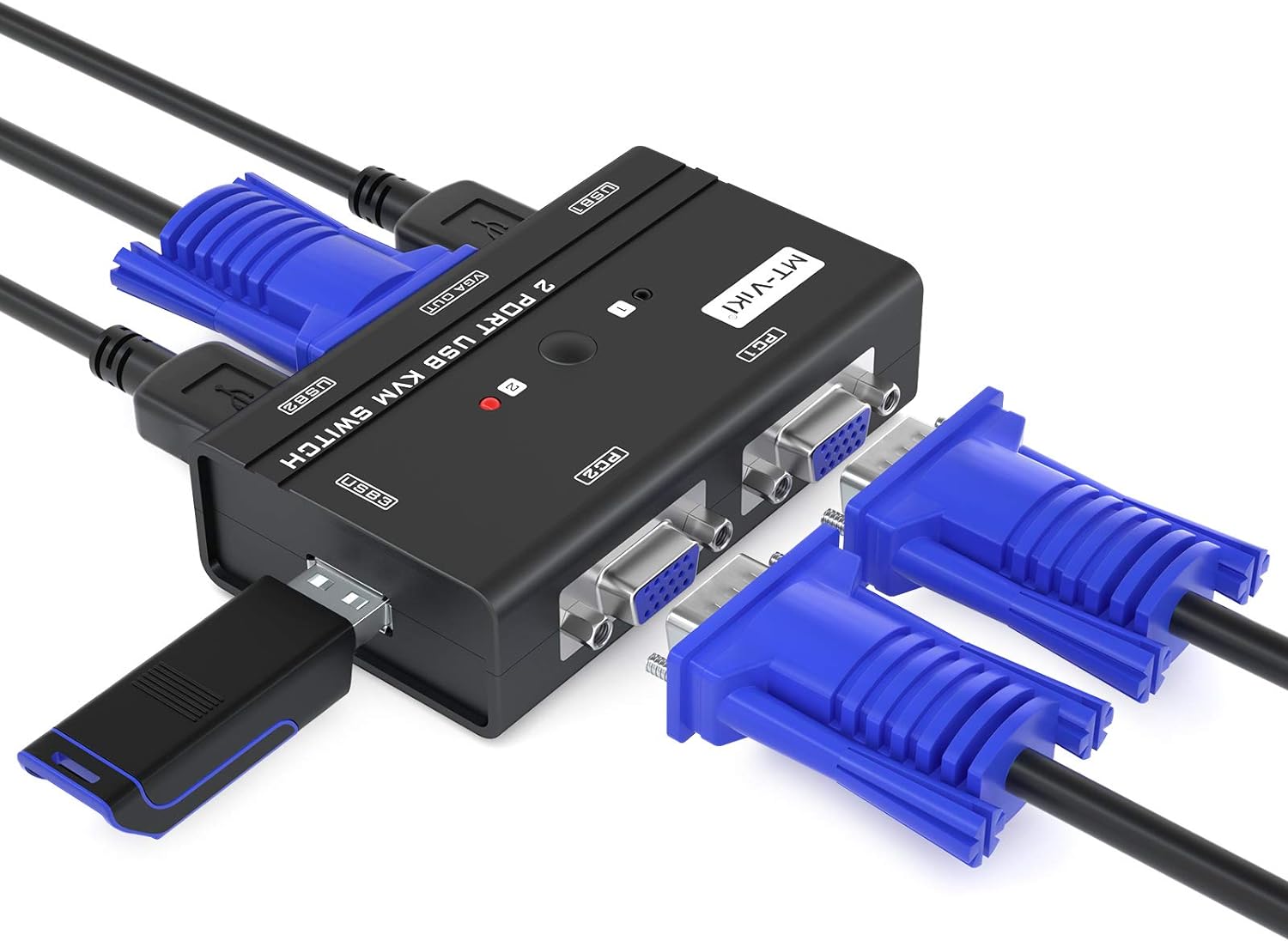 2 VGA KVM Switch