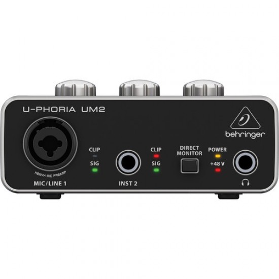 Behringer U-PHORIA UM2 2x2 USB Audio Interface - Image 2