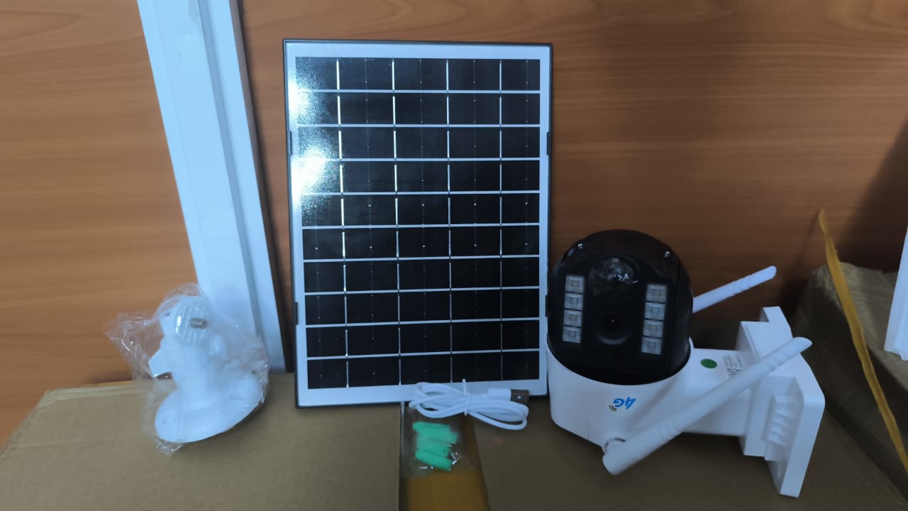 Solar 4G/Wifi single lens camera