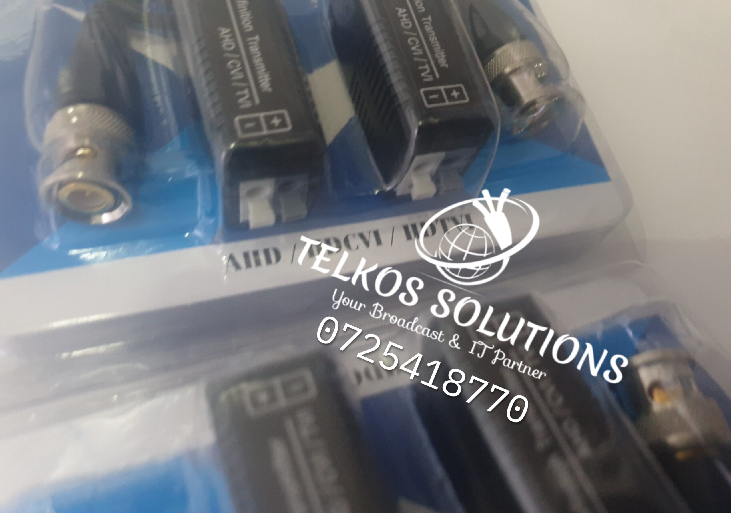 1 Pair CCTV Video Balun Twisted BNC Passive Transceivers - Image 5