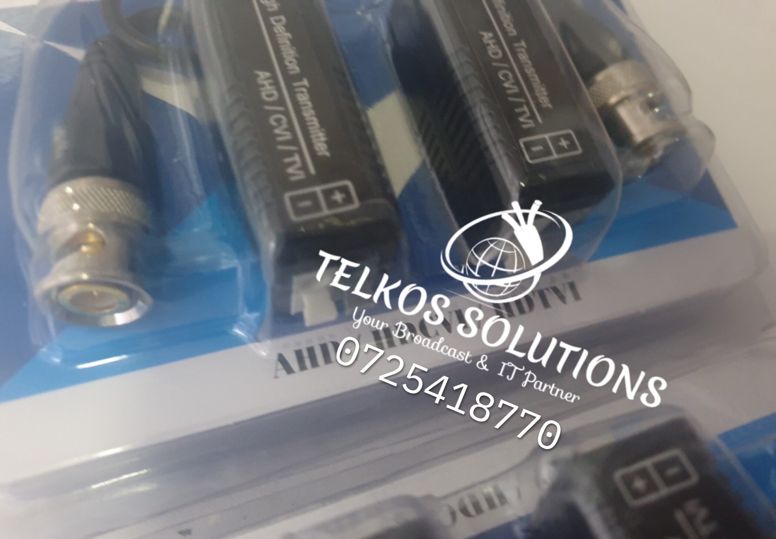 1 Pair CCTV Video Balun Twisted BNC Passive Transceivers - Image 6