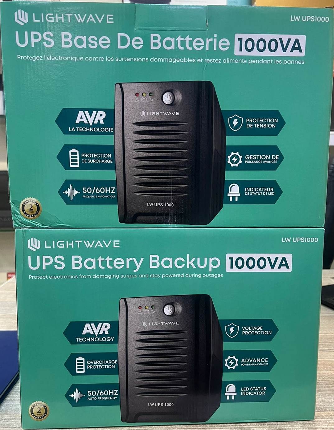 1KVA Light wave UPS