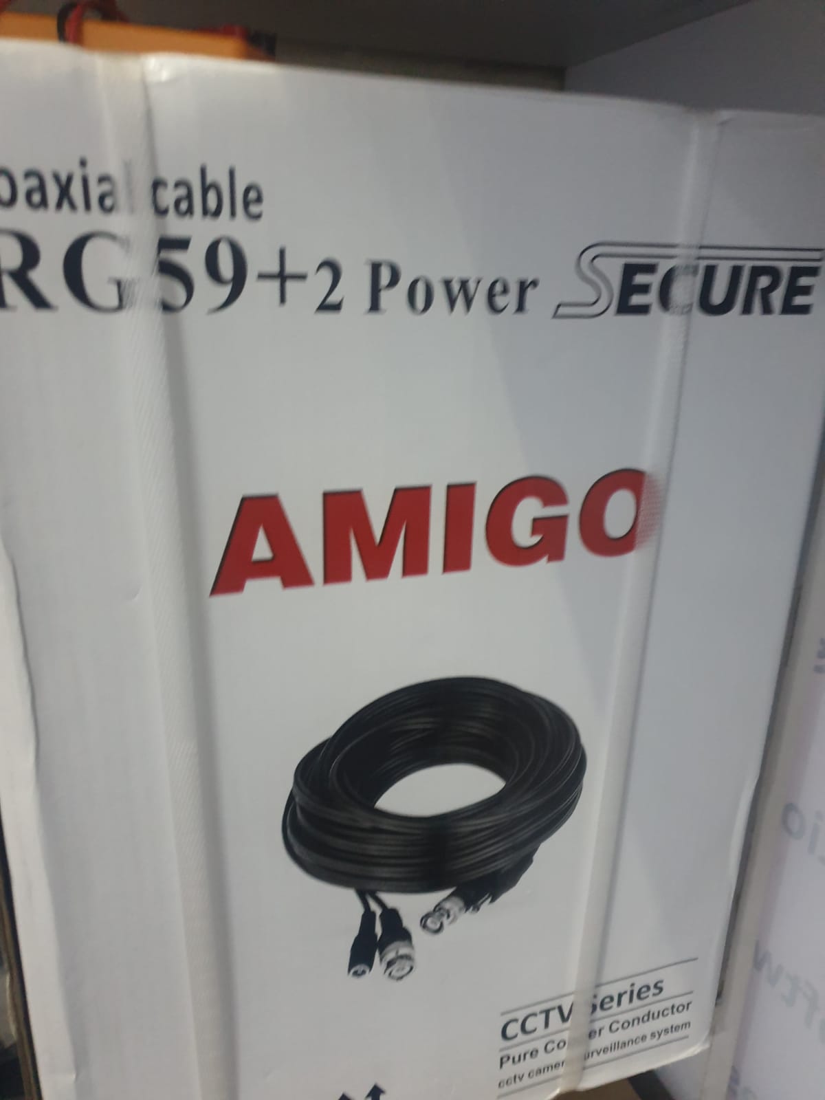 100M RG59+2 Power CCTV Coaxial Cable - Image 4