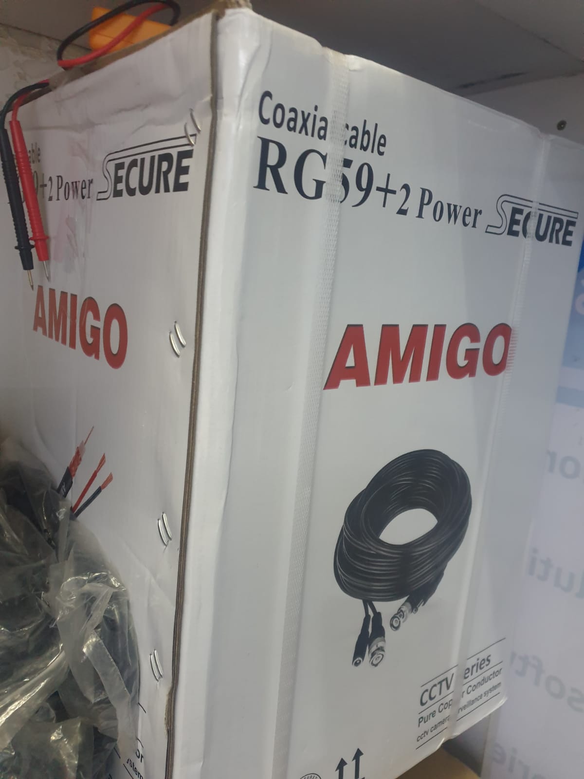 100M RG59+2 Power CCTV Coaxial Cable - Image 6