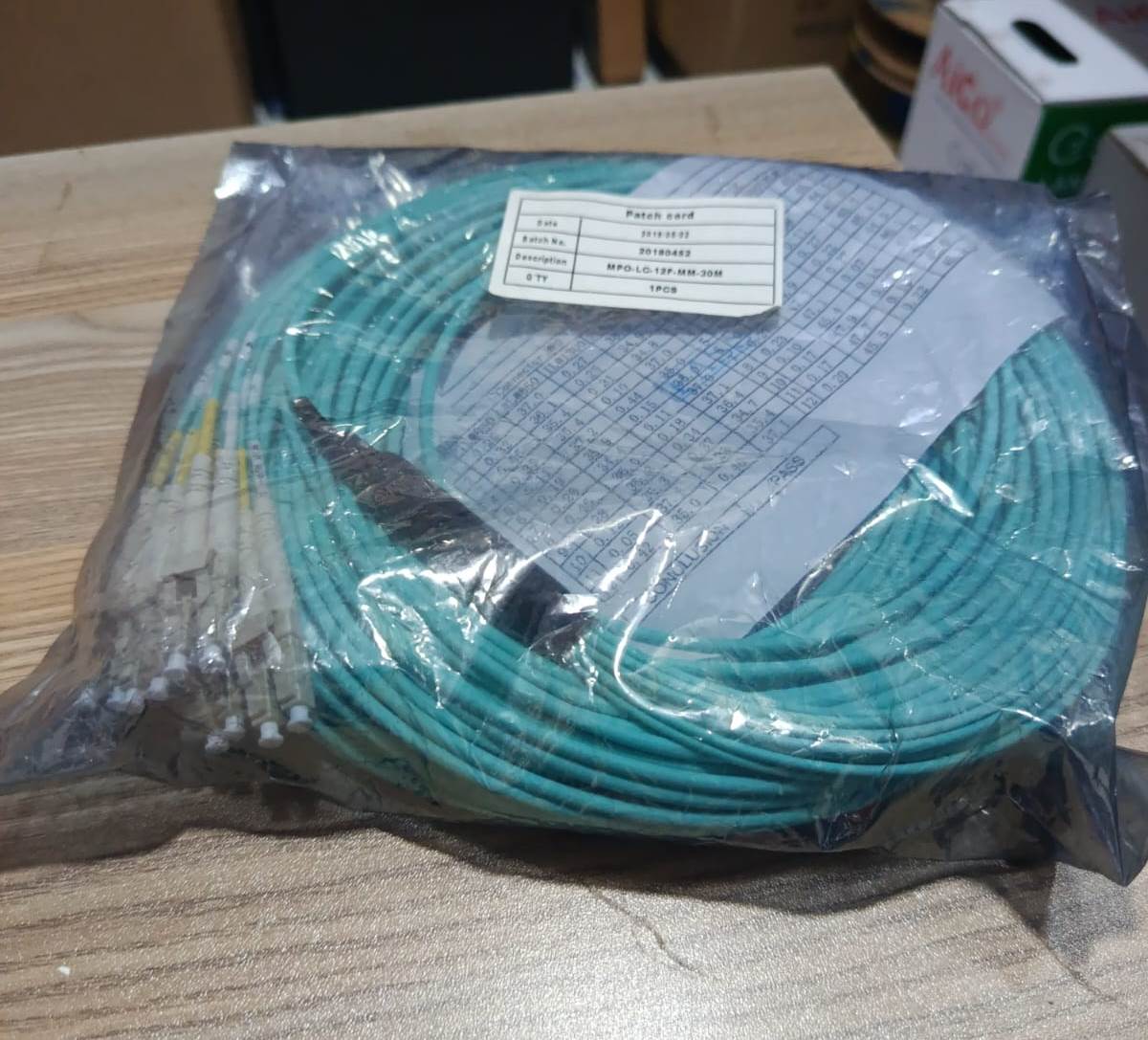 PATCH CORD MPO-LC-12F-MM-30M