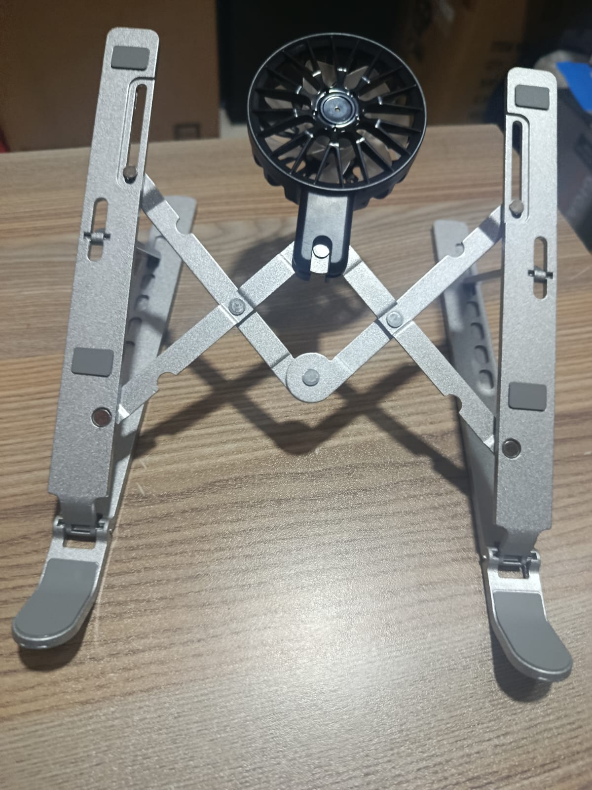 Fold-able Laptop Stand With Heat Sink Fan - Image 2