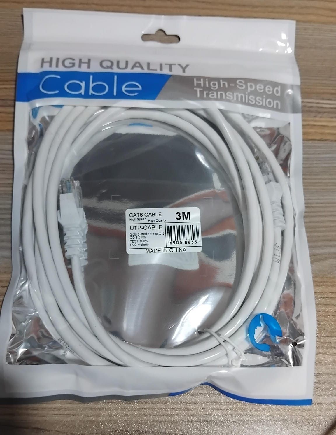 High Quality 3M Cat 6 Ethernet Patch cord - Image 2