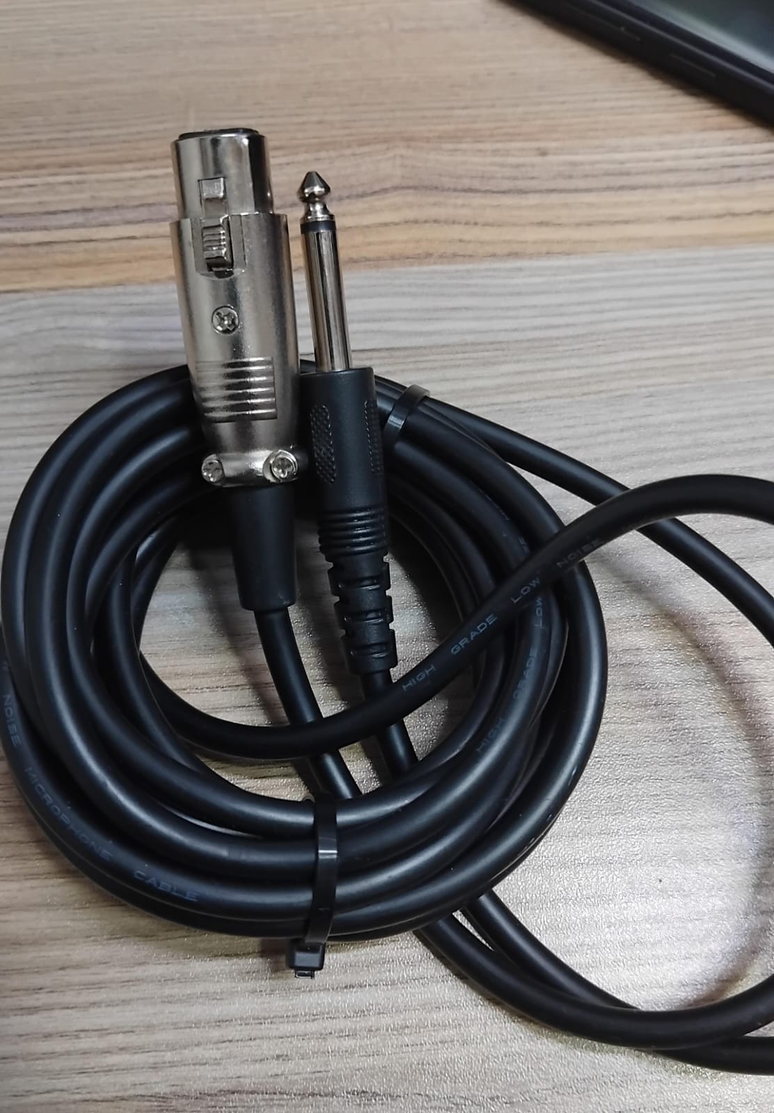 3MTRS XLR to 6.35mm (1/4”) Audio Cable – Professional Microphone Cable