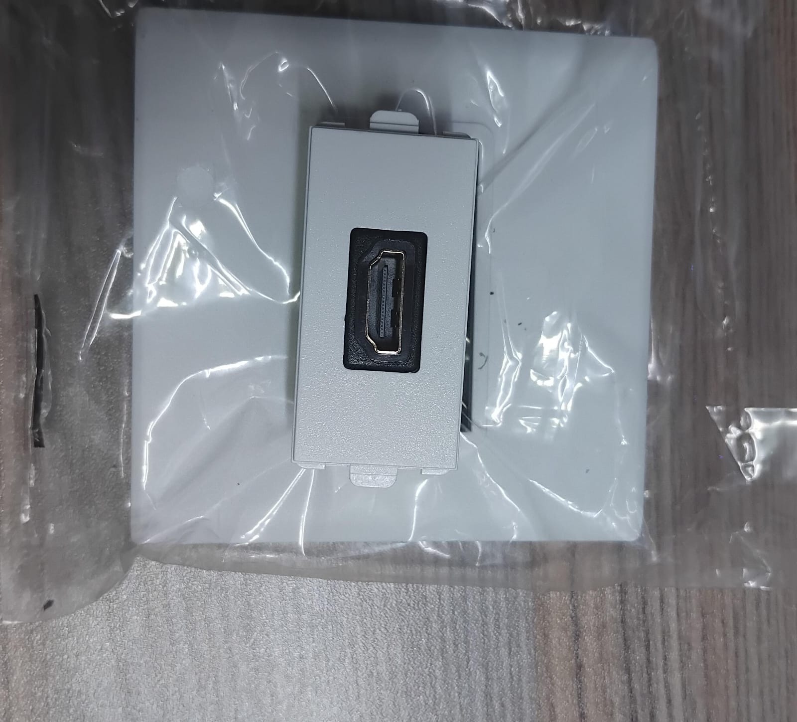 Single HDMI Face Plate with module