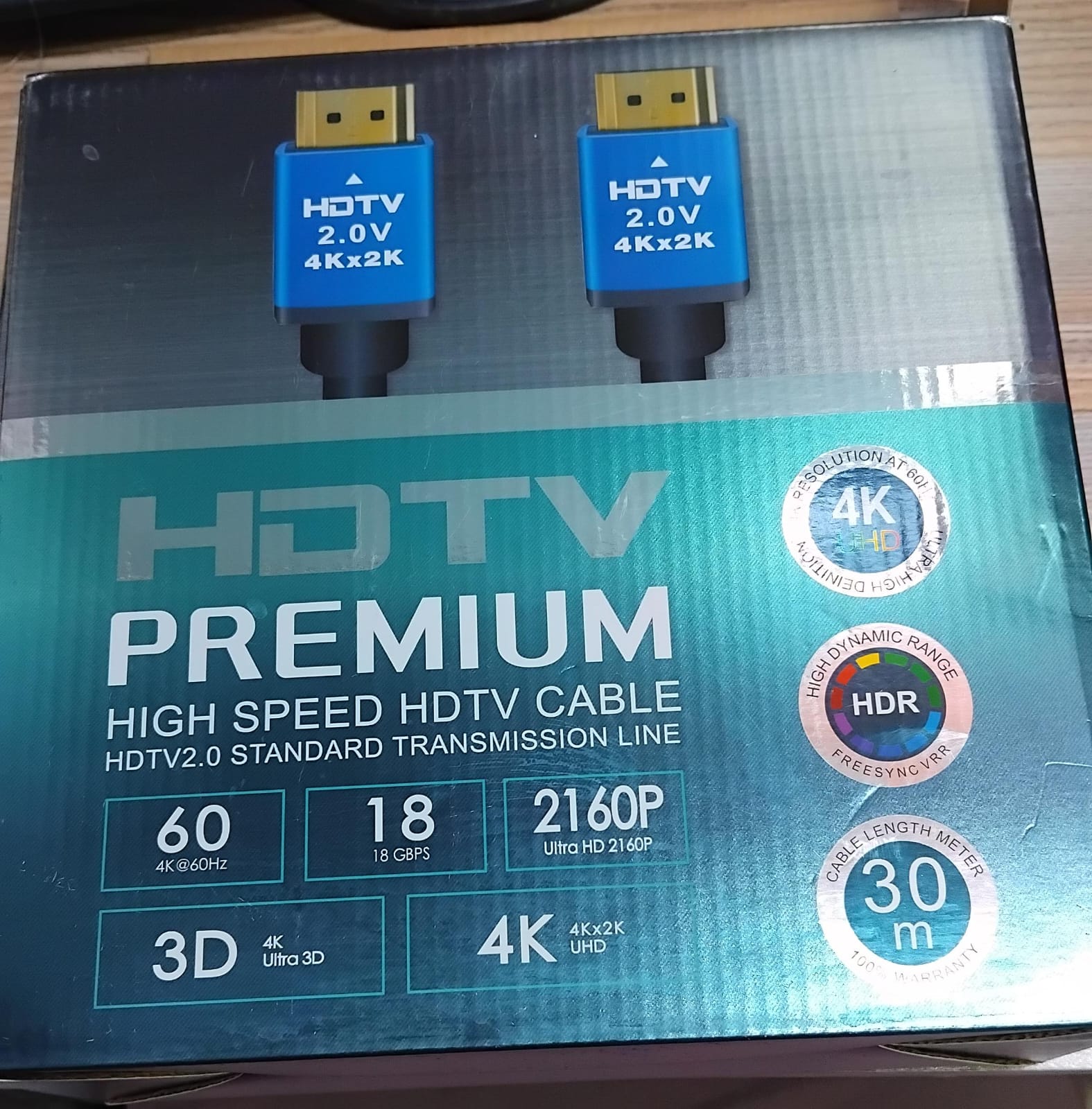 HDMI 4K 30M Premium High-Speed Quality Cable - Image 2