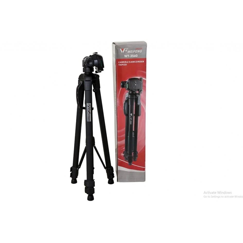 WEIFENG WT 3560 Aluminum Tripod for Videography and Photography