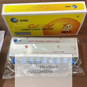1030MK8 Cable TV Signal Booster CATV Signal Amplifier 1 in 8 OUT 30DB 220V